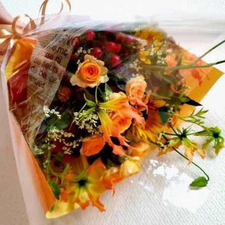 White rose bouquet